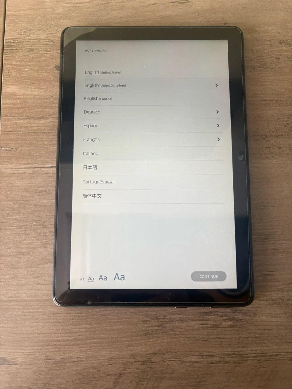 Amazon Black Tablet with Touchscreen Display